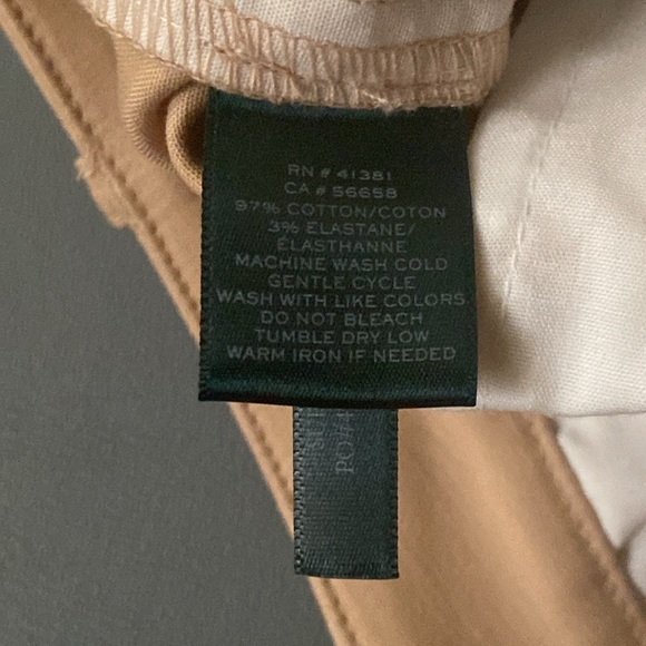 Ralph Lauren tailored slim fit short. A classic. Like new. No tags.Unused. - Picture 9 of 9